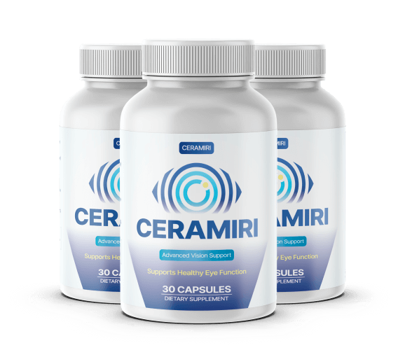 Ceramiri vision support supplement bottles
